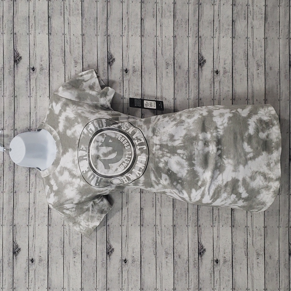 True Religion-Tie Dye Front Logo T-Shirt Dress